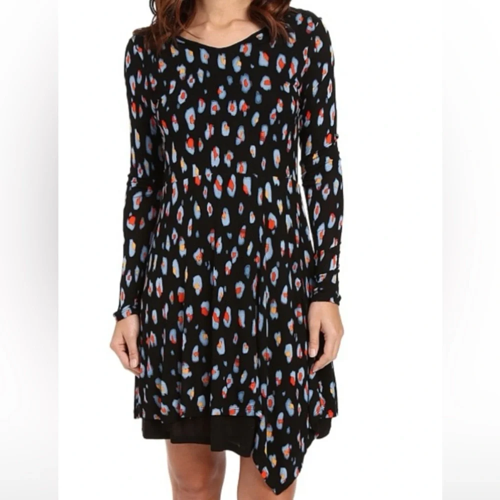 🎨 KENSIE; Brand New with Tags! Watercolor Spots Dress in Misses Size XL. - Picture 3 of 15